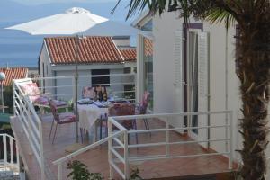 Balkón nebo terasa v ubytování Apartment Vesna