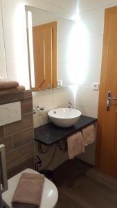 Koupelna v ubytování Haus Salzachblick