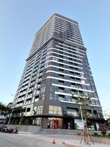 a large tall building with a lot of windows at Phú Tài Central Life in Quy Nhon