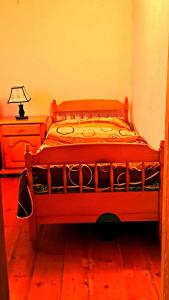 Katil atau katil-katil dalam bilik di Archil and Nino Gigauri Guest House