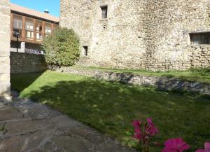 A garden outside Casa Casbas