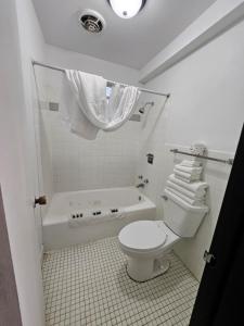 Kupatilo u objektu Hastings Inn +21 fotografija