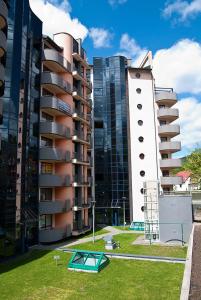 Budova, v ktorej sa apartmán nachádza