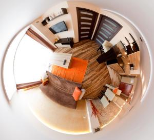 Posedenie v ubytovaní Apartament Perłowy