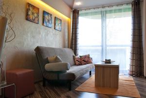 Posedenie v ubytovaní Apartament Perłowy