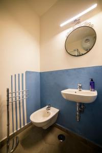 Koupelna v ubytování Marghaerita B&B