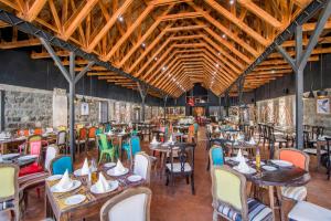 Restaurace v ubytování Hotel Alto Nevados