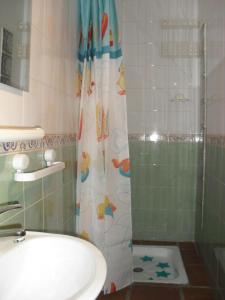A bathroom at Alcaraván 32