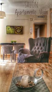Posezení v ubytování Apartamentos Alcazar de Baeza