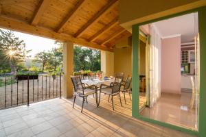 Balkón nebo terasa v ubytování Villa Mare & Monti Istra