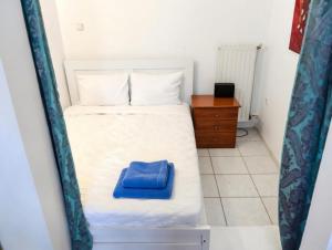 Llit o llits en una habitació de Villa Hermes