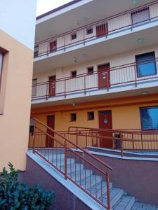a view of the outside of a building at Berki Apartman in Körmend