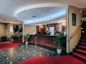 Lobbyen eller receptionen på Hôtel Tignes Le Diva