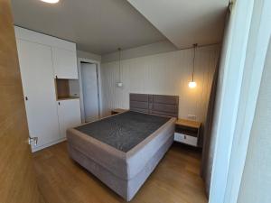 a bedroom with a large bed in a room at Apart HOTEL VOGH OLIMP - S605 in Văleni