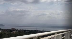 a view of the water from a bridge at Urbanza Haven Nakuru in Nakuru