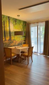 Et opholdsområde på Park Appartements