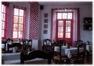 Zona de estar de Hostal- Restaurante Estación Vía Verde