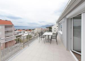 Balkón nebo terasa v ubytování Apartments Villa Klara