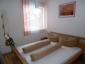 Posteľ alebo postele v izbe v ubytovaní Ferienwohnung Gritsch Sommercard inclusive