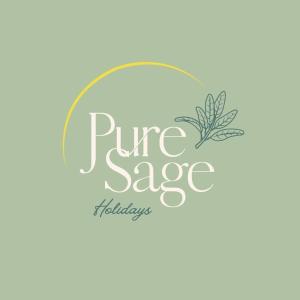 a logo for a spice shop with a marijuana leaf at Rooftop Hideaway -Central Coastal Flat - Sea Views in Seaton