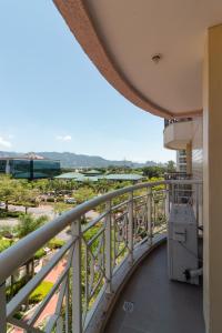 a view from the balcony of a building at Pineapples BPremium - Excelentes suítes in Rio de Janeiro