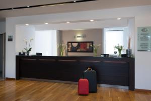 Vstupní hala nebo recepce v ubytování Garden Hotel