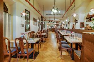 Restaurace v ubytování Hotel Brauhaus Wittenberg