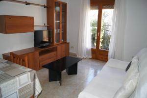 Kuchyň nebo kuchyňský kout v ubytování Barceloneta UPartments