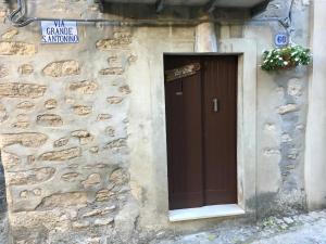 The facade or entrance of Casa Bella Gangi