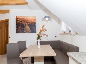 Posezení v ubytování Ferienhaus Kleindienst