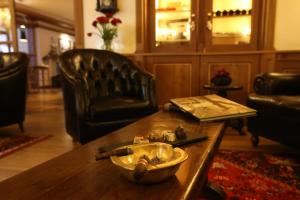 Χώρος καθιστικού στο Alpen Suite Hotel