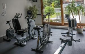 Fitness centar i/ili fitness sadržaji u objektu Laax Rancho Studio Apartment