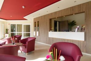 Posezení v ubytování Hotel Weserschiffchen