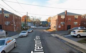 a street with cars parked on the side of the road at Queen Private room with private bathroom in Irvington
