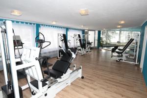 Palestra o centro fitness di New renovated apartment in center of Davos