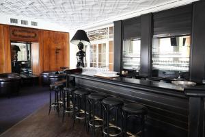 Lounge nebo bar v ubytování Apartment In Center Of Davos