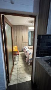 a view of a room with a bed in a room at Ahava Accommodation in Scottburgh