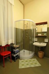 Koupelna v ubytování Agriturismo Giorgio Colutta