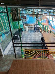 a view of the inside of a water slide at BuenaMaria Mountain Resort in Puerto Galera
