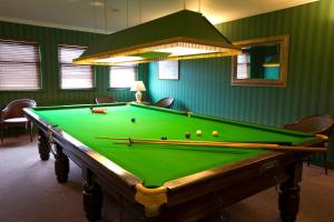 A pool table at Inver Lodge 