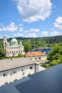 a view from the roof of a building at Lana Apartmani Autor in Tuzla
