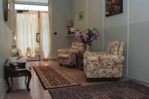 Prostor za sedenje u objektu Albergo Munsci'