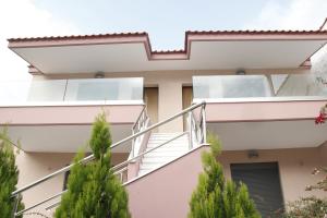 Balkón alebo terasa v ubytovaní Polychrono Apartments