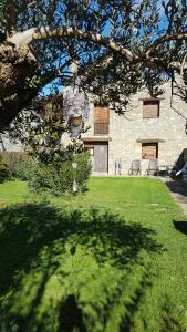 Zahrada ubytování Apartamentos La Borda Castillon