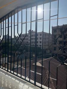 a view of a city through a window at Zuribreezhomes in Bamburi