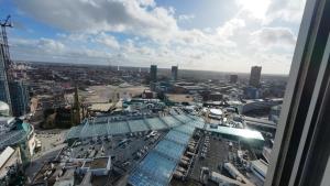 a view of a city from a building at Nirbhao in Birmingham