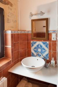 A bathroom at Casa Sastre Segui