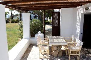 Patio nebo venkovní prostory v ubytování Villa Mantalena