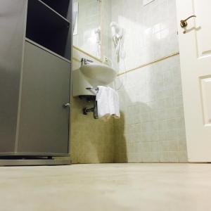 Koupelna v ubytování Hostal PILAS ALCARAYÓN