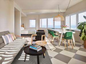 Χώρος καθιστικού στο The Asbury Hotel
